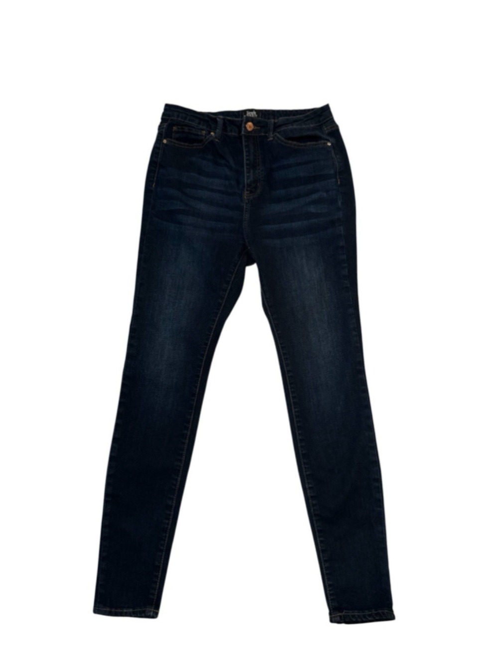 Simple Society Skinny Ankle Jeans Women 9 / 29 Waist Blue Distressed High-Rise - Picture 13 of 16